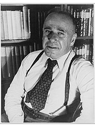 Journalist Hutchins Hapgood (1869-1944) Photograph from 1933