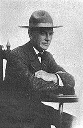 Photographic image of American writer Earl Alonzo Brininstool (1870-1957). From National Magazine, Volume 41 (1915), p. 282.