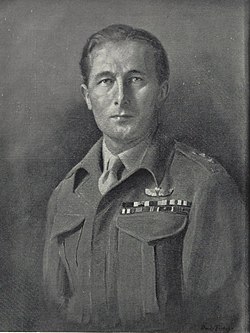 Major Roy Farran by Denis Fildes