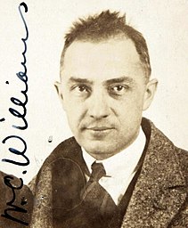 Passport photograph of American poet and medical doctor William Carlos Williams. Image courtesy of the Beinecke Rare Book & Manuscript Library, Yale University.[1]