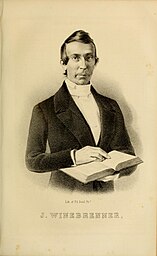 
Identifier: historyallreli00harr (find matches)
Title: History of all the religious denominations in the United States : containing authentic accounts of the rise and progress, faith and practice, localities and statistics, of the different persuasions ..
Year: 1849 (1840s)
Authors: 
Subjects:  Christian sects Christianity
Publisher:  Harrisburg, Pa. : John Winebrenner
Contributing Library:  Princeton Theological Seminary Library
Digitizing Sponsor:  Princeton Theological Seminary Library

View Book Page: Book Viewer
About This Book: Catalog Entry
View All Images: All Images From Book
Click here to view book online to see this illustration in context in a browseable online version of this book.

Text Appearing Before Image:
theHoly Ghost hath made you overseers, to feedthe church of God, which he hath purchasedwith his own blood. * Matt. xvi. 18. And I say also to thee,That thou art Peter, and upon this rock I willbuild my church; and the gates of hell shallnot prevail asrainst it. f Mark i. 14-20. Now, after that John wasput in prison, Jesus came into Galilee, preach-ing the gospel of the kingdom of God, &c. t Matt, xxviii. 19. Go ye, therefore, andteach all nations, baptizing them in the nameof the Father, and of the Son, and of the HolyGhost; 20. Teaching them to observe all thingswhatsoever I have commanded you: and, Jo,I am with you always, even to the end of theworld. Amen. Mark xvi. 15. And he said to them, Goye into all the world and preach the gospel toevery creature. 16. He that believeth and is baptized shallbe saved; but he that believeth not shall bedamned. Acts ii. 4. And they were all filled with theHoly Ghost, and began to speak with othertongues, as the Spirit gave them utterance. %
Text Appearing After Image:
Lith of PS Lival.Ph So W1II11! E1MI1, Ill.viOKV OF THE (HI KUI OF GOD. L71 earn on this building of God1—thii PfeiJem from above, \\ bicb ia 11 i«- mother of us all.f Ami we may add, thit, hisown church or temple, be will continue tobuild and prosper, despite of all her ad«reraariea ; and ultimate!! , cooaummate ln>purposea, by bringing forth the head stonesthereof with loud acclamatiom and shout-ings of grace, grace to it.:£ It is nothing uncommon, among theolo-gical writers, to trace the origin of theChurch of God to Abraham, the Fatherof the Faithful, with whom God made acovenant nineteen hundred years beforethe birth of Christ. We, however, dis-sent from this view of the origin of thechurch, We believe that the Abrahamic orJewish Church was not the same church,called in the New Testament the Churchof God. If the same, Christ would nothave said to Peter, Upon this rock willI bmld my Church ;§ and the Apostlewould never have said, He (Christ) hathmade both one, and hath bro

Note About Images

Please note that these images are extracted from scanned page images that may have been digitally enhanced for readability - coloration and appearance of these illustrations may not perfectly resemble the original work.