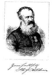 Portrait and signature of Thomas Joseph Hutchinson from page 9 of author's work