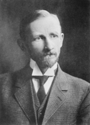 Portrait of Frederick Ludwig Hoffman (1865–1946) from The Biographical Cyclopedia of New Jersey, 1909, pages 146–147