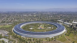 Apple Park aerial view