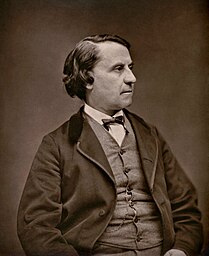 Louis Blanc, French journalist, politician and historian. He was a member of the provisionnal Government in 1848.(Cropped print.)