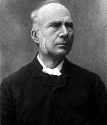 A photograph of Revd. William Tuckwell, the 