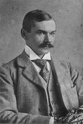 Frederik van Eeden (1860 - 1932)  in 1895. He was a Dutch writer and psychiatrist.