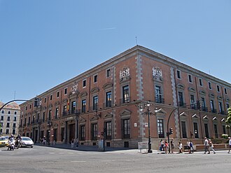 Palace of the Councils, Madrid, Spain.