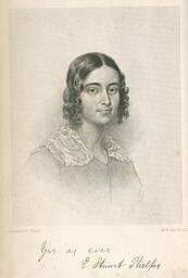 Contributor	Smith, Henry Wright, b. 1828, engraver.
Alexander, Francis, 1800-1880, artist.
Title	Trusta, H., 1815-1852.
Alternate title	[Elizabeth S. Phelps] / Alexander pinx't ; H.W. Smith sc.
Publisher	[Boston? : s.n.]
Date	[1852?]
Physical description	1 print : steel engraving ; 9.5 x 7.3 cm.
Description	Bust-length portrait of the writer, who wrote as H. Trusta.
Notes	In Trusta, H. Last leaf from Sunny Side (Boston, 1852), frontispiece.
Genre	Portrait prints -- 1850-1859.

Steel engravings -- 1850-1859.