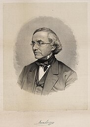 German-born American rabbi Isaac Leeser (1806-1868)