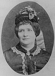 German writer Luise Mühlbach née Clara Mundt (1814-1873)