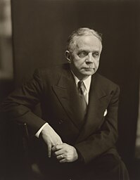 Gelatin silver print of a photograph of Walter Francis White. Per the National Portrait Gallery: Born in Atlanta, Georgia, Walter White headed the NAACP from 1931 to 1955. During these difficult years, he directed an unsuccessful struggle for an anti-lynching bill and implemented a long-range campaign of legal actions culminating in the 1954 Supreme Court decision outlawing discrimination in the nation's schools. White's tenure at the NAACP saw it through the Depression, when membership and donations declined precipitously and it faced a strong challenge from the Communist Party-USA, which actively competed for African American members. After World War II and during the beginning of the Cold War, White remained a staunch anti-Communist and stressed the need for racial justice in America to compete with the Soviets in winning third-world allies. Due in part to White's urging, Harry Truman ran on a civil rights platform in the 1948 presidential election.
Dimensions:

Image/Sheet: 25.3 × 20.3 cm (9 15/16 × 8