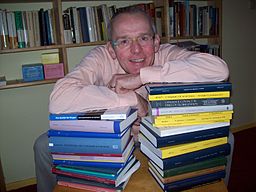Cornelius Hasselblatt and his books in 2012