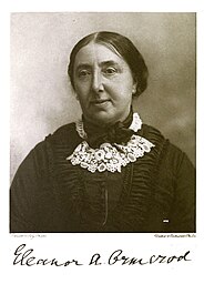 Eleanor Anne Ormerod  (1828-1901). entomologist.