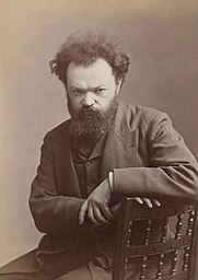 Photograph of Sergius Stepniak (Sergey Stepnyak-Kravchinsky) by Elliott & Fry.  4.25 x 6.5
