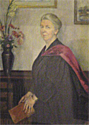 Portrait of Eleanor Jourdain