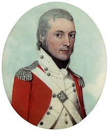 Portrait of Captain Watkin Tench (he retired as a lieutenant-general) from a contemporary miniature.
