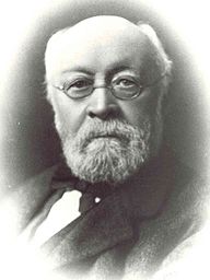 This is a photograph of James Britten (1846–1925), English botanist.