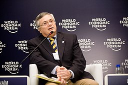 Moisés Naím, Venezuelan economist, speaking at the World Economic Forum on Latin America 2009 in Rio de Janeiro, Brazil.