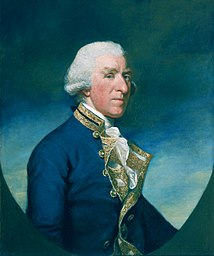 



Caption from the museum's website



A half-length portrait to right, wearing flag officer's full-dress uniform, 1767-83, and white wig. The background consists of blue sky and the lower half forms a painted oval. Hood served under Sir George Rodney in the West Indies and as commander of the rear squadron at the Battle of the Saints, 1782, he received the surrender of de Grasse, the French Admiral. In 1793, when Commander-in-Chief in the Mediterranean, he occupied Toulon. This was his last active service before he became Governor of Greenwich Hospital until his death. The artist was a pupil and assistant of Reynolds and practised portraiture at Plymouth until 1777, when he went to Italy to study, before settling in London in 1781. There is another version of this portrait in the City of Manchester collection. The NMM version is signed and dated 1784 on the back.

