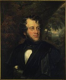 Artist/MakerCephas G. Thompson
DepictedCharles Fenno Hoffman (1806 - 1884)
Charles Fenno Hoffman (1806–1884)
1843
Oil on canvas
Overall: 30 × 25 in. (76.2 × 63.5 cm)
Gift of the artist

1860.1