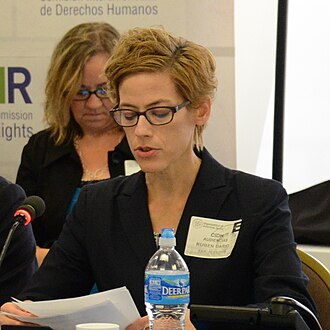 156 Período Ordinario de Sesiones
23 de octubre de 2015
Jamil Dakwar - Director Human Rights Program, American Civil Liberties Union (ACLU); Joy Olson - Executive Director, Washington Office on Latin America (WOLA); Juan E. Méndez - UN Special Rapporteur on Torture, Office of the United Nations High Commissioner for Human Rights (OHCHR/UN); Steven M. Watt - Attorney, American Civil Liberties Union (ACLU); Margaret Satterthwaite, Global Justice Clinic NYU School of Law
Crédito de la foto: Daniel Cima

156 Regular Session October 23, 2015 Jamil Dakwar - Director Human Rights Program, American Civil Liberties Union (ACLU); Joy Olson - Executive Director, Washington Office on Latin America (WOLA); Juan E. Méndez - UN Special Rapporteur on Torture, Office of the United Nations High Commissioner for Human Rights (OHCHR/UN); Steven M. Watt - Attorney, American Civil Liberties Union (ACLU); Margaret Satterthwaite, Global Justice Clinic NYU School of Law Photo credit: Daniel Cima