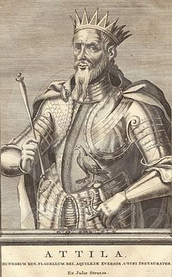 Attila a hunok királya, Isten ostora, Aquileia elpusztítója...