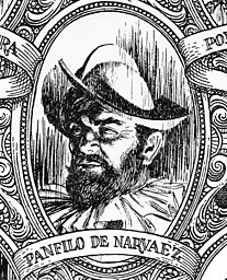 Pánfilo de Narváez, spanish conquistador XVI s.