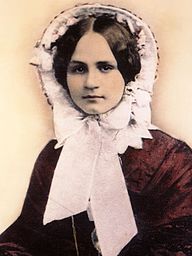 Margaret Lea Houston, wife of Sam Houston circa 1839. Former first lady of Texas. Huntsville, Walker County Photographs Collection, Sam Houston State University