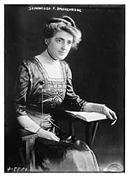 American activist Sophonisba Breckinridge
Library of Congress TITLE:  Sophonisba P. Breckenridge
