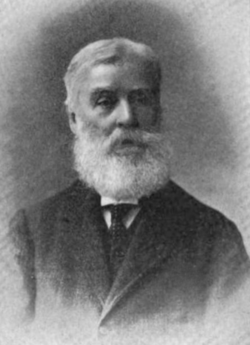 Portrait of George Seton (1822–1908) from The Scots Law Times, Volume XVI, November 28, 1908, page 133