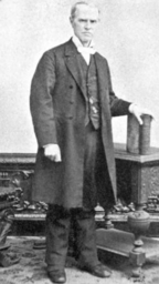 Portrait of Robert L. Stanton (1810–1885) from The Diamond Anniversary Volume, Miami University, Oxford, Ohio, 1899, pages 184–185