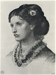 
Portrait of Lucy Madox Brown Rossetti, the artist's sister-in-law