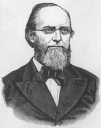 Portrait of Jonathan Townley Crane (1819–1880) from Cyclopedia of Methodism, 1878, page 266