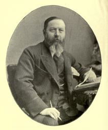 Photograph of the medium William Stainton Moses