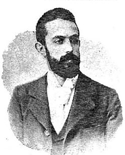 Nuestros literatos. Alejandro Larrubiera.
