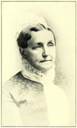 Rhoda M. Coffin, from a 1910 publication. Reproduced from a photograph.
