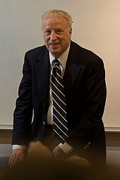 Geroge A. Akerlof, Nobel economics Laureate, at Berkeley.