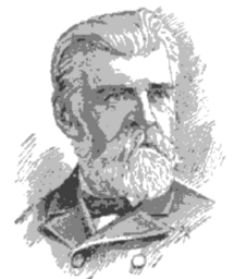 Portrait of William Phipps Blake from The National Cyclopaedia of American Biography, Volume X, 1900, page 40