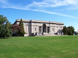 West side of the main gallery exterior, en:Memorial Art Gallery