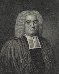 A portrait from the Welsh Portrait Collection at the National Library of Wales. Depicted person:  Daniel Neal – English historian (1678–1743)