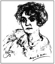 Portrait der  Schriftstellerin Hermynia Zur Mühlen