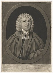 Portrait of Richard Rawlinson (1690–1755), English clergyman and antiquarian.