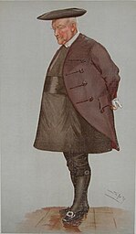 Caricature of William Alexander, Bishop of Derry.