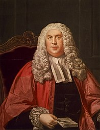 Portrait of English jurist Sir William Blackstone (1723-1780)
