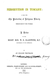 Persecution in Tuscany by Marianne Young became Postans 1853