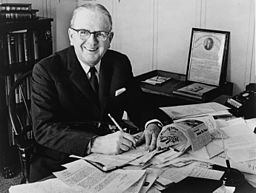 Norman Vincent Peale ( May 31, 1898 – December 24, 1993) was a Christian preacher and author (most notably of The Power of Positive Thinking) and a progenitor of the theory of 