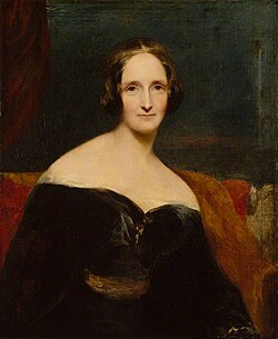 
Portrait of Mary Shelley (1797-1851)