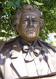 Statue of Cyrill Kistler (1848-1907), composer