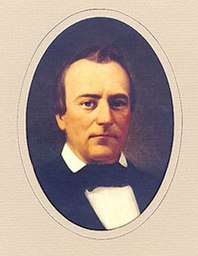 Francis Richard Lubbock, 9th Governor of the State of Texas.